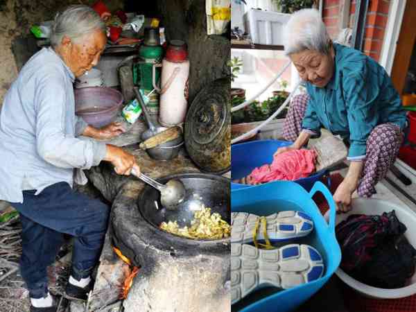 老人只要身体顾得好，无病无痛，洗衣做饭样样都行。