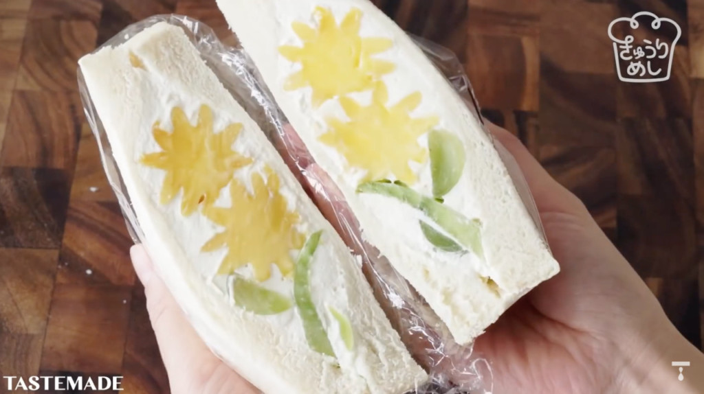 6park Com 激发少女心 日本最夯 水果花三明治 作法超简单