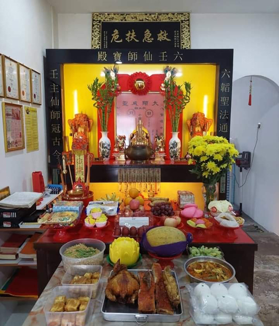 六壬仙师神坛。