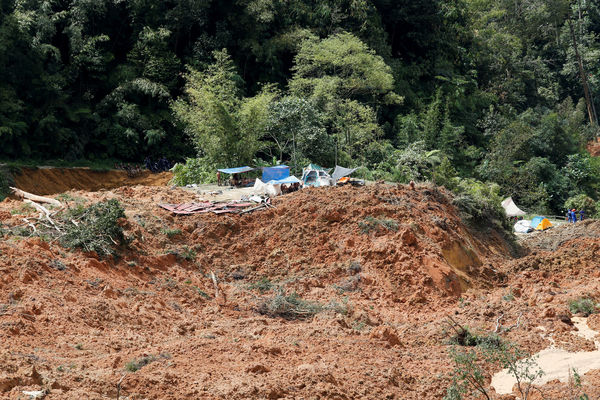 A general view of the landslide in Batang Kali, Selangor state, Malaysia December 16, 2022. REUTERS/Lai Seng Sin