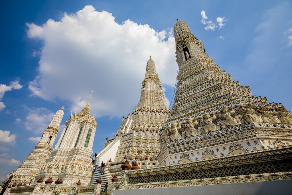 Arunratchawararam Ratchaworamahawihan Temple or Temple of Dawn, Bangkok