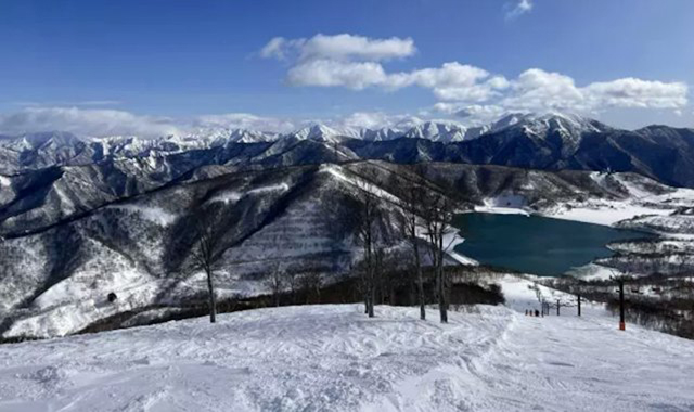 日本的神樂滑雪場以粉雪知名。